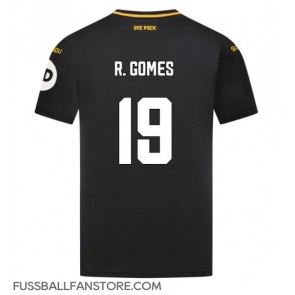 Wolves Rodrigo Gomes #19 Replik Auswärtstrikot 2024-25 Kurzarm